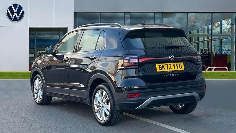 Used VW T-Cross SE 110 HP (80 kW) 2022 Black SUV