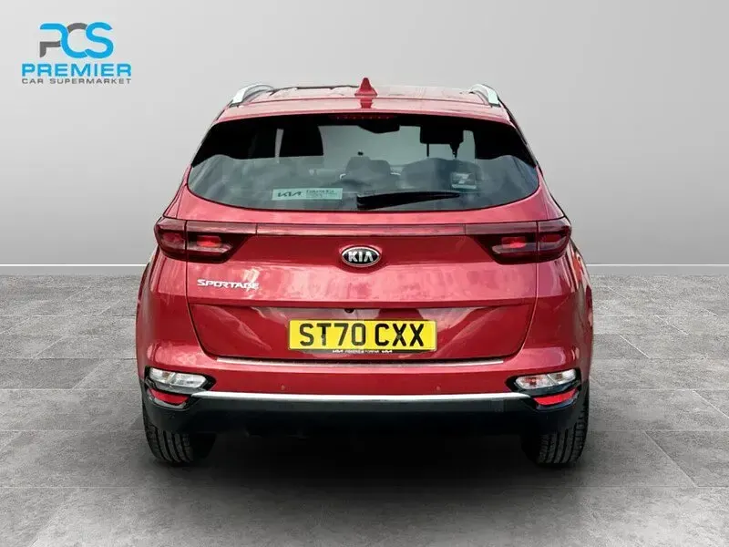 Used Kia Sportage 177 HP (130 kW) 2020 Red SUV