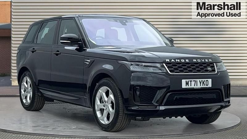 Black Used 2021 Land Rover Range Rover Sport HSE SUV | £38,592 (Good price) - Image 1/4