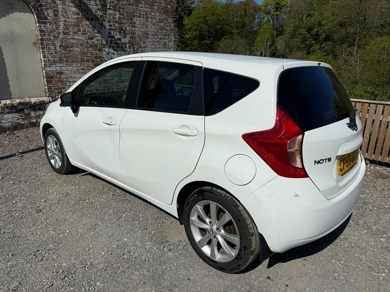 Used Nissan Note S 98 HP (72 kW) 2014 White Hatchback