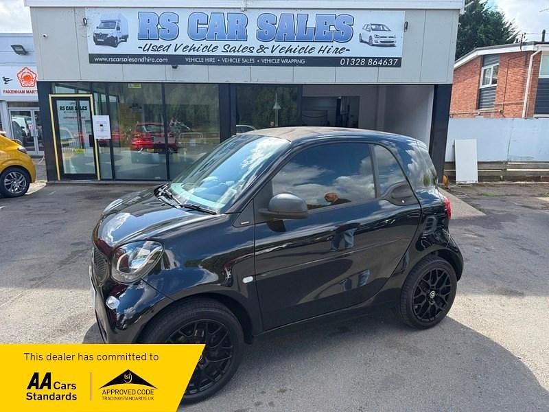 Used Smart ForTwo Coupé Passion 71 HP (52 kW) 2018 Black Coupe