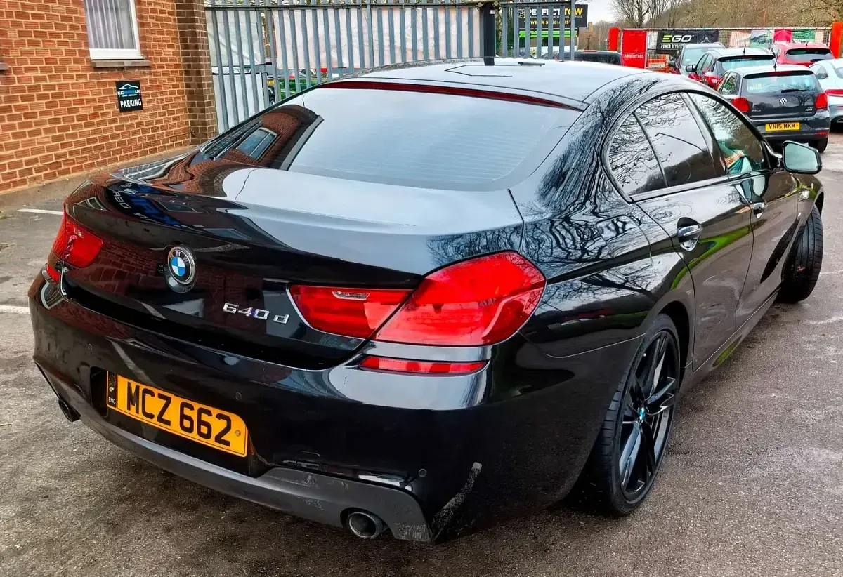 Used BMW 640 M Sport 2015 Black Coupe