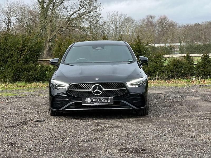 Used Mercedes CLA200 AMG line 2023 Black Coupe