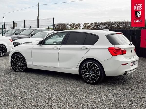 Used BMW 118 Sport Line 2018 White Hatchback