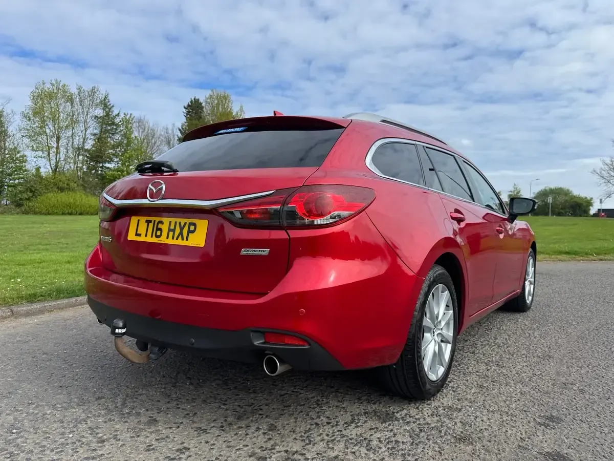 Used Mazda 6 147 HP (108 kW) 2016 Red Estate
