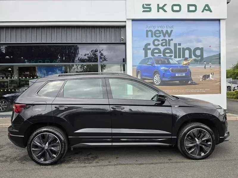 Used Skoda Karoq SportLine 147 HP (108 kW) 2022 Black SUV