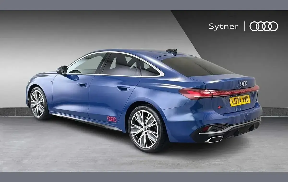 Used Audi A5 S-Line 147 HP (108 kW) 2024 Blue Sedan