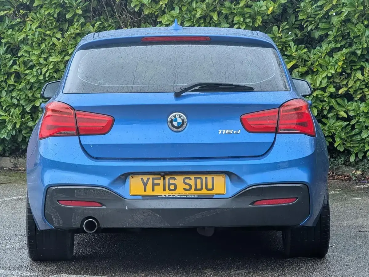 Used BMW 116 M Sport 2016 Blue Hatchback