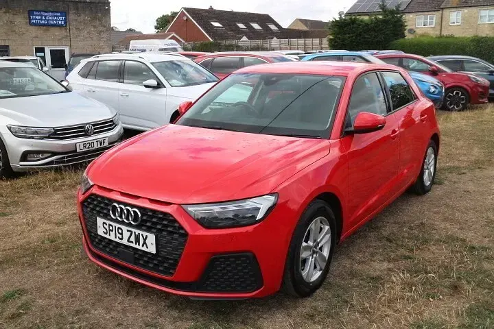 Used Audi A1 Sportback Design 116 HP (85 kW) 2019 Red Hatchback