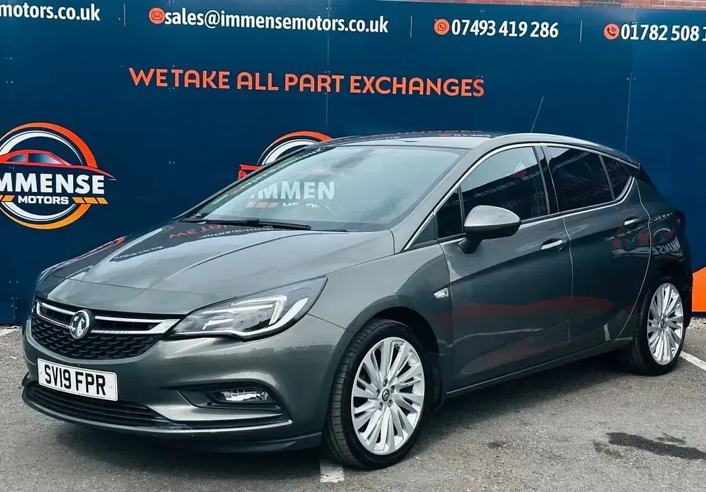 Used Vauxhall Astra 150 HP (110 kW) 2019 Grey Hatchback