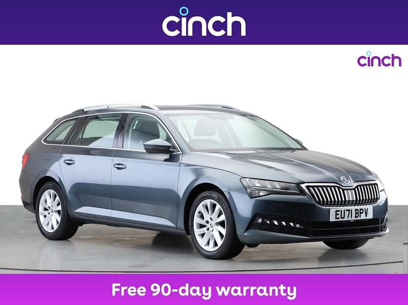 Grey Used 2021 Skoda Superb SE Estate | £19,399 (Fair price) - Image 1/3