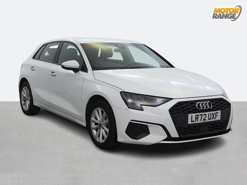 White Used 2022 Audi A3 Advanced Hatchback | £16,695 (Good price) - Image 1/4