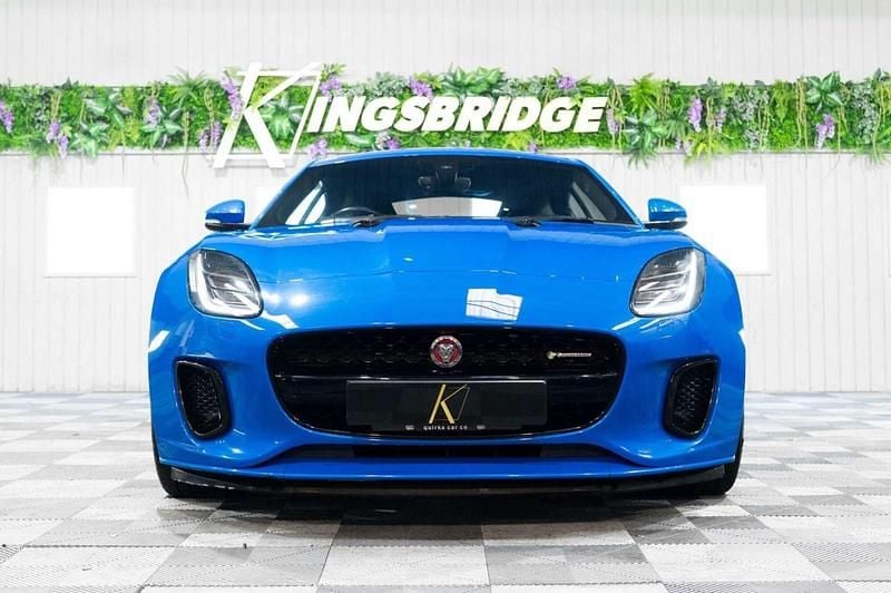 Used Jaguar F-Type R-Dynamic 380 HP (279 kW) 2017 Blue Coupe