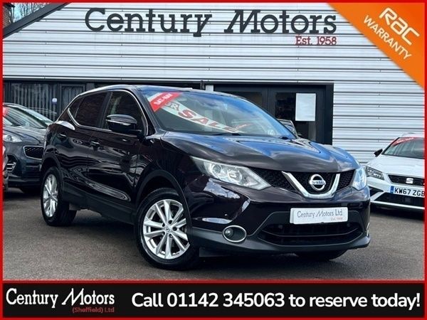 Black Used 2014 Nissan Qashqai Acenta Premium SUV | £7,690 (Good price) - Image 1/1
