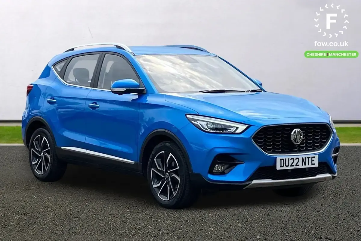 Usado MG ZS Exclusive 106 HP (77 kW) 2022 Azul SUV