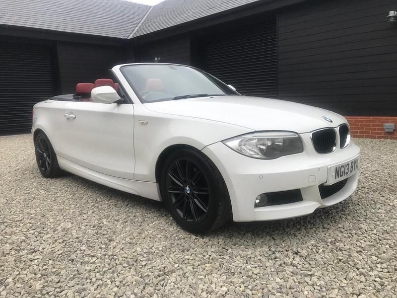 White Used 2013 BMW 118 Cabriolet M Sport Cabriolet | £4,995 (Good price) - Image 1/4