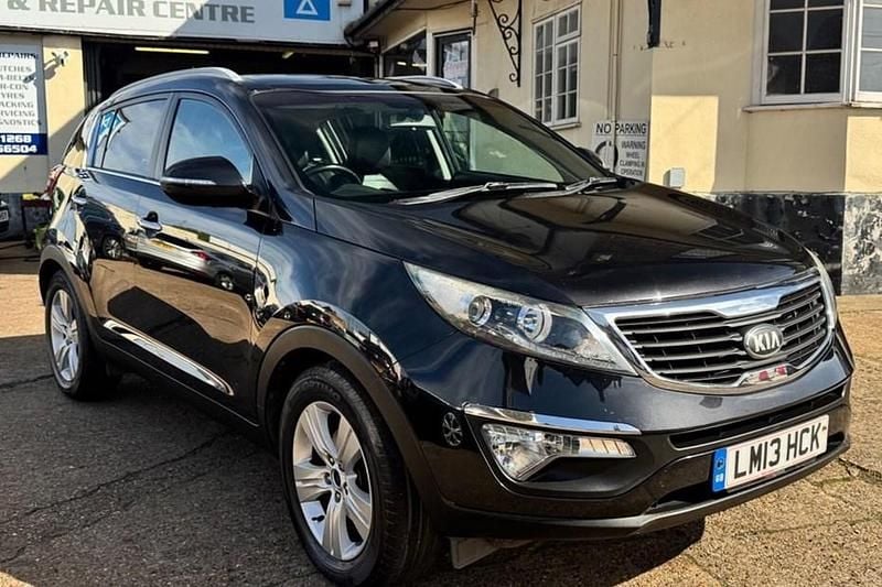 Used Kia Sportage 115 HP (84 kW) 2013 Black SUV