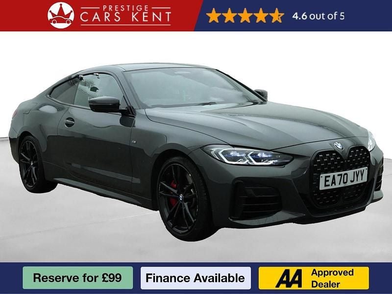 Grey Used 2020 BMW M440 M Sport Sedan | £34,642 (Fair price) - Image 1/3
