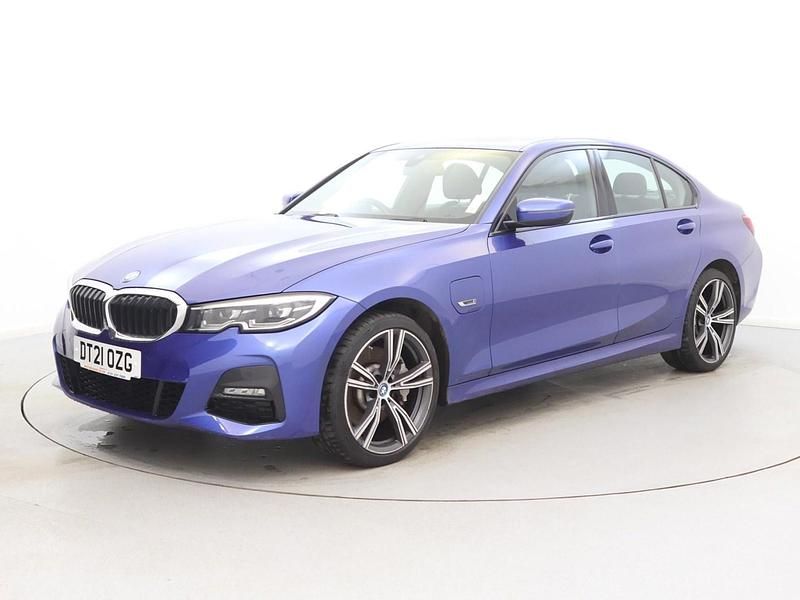 Used BMW 330e M Sport 2021 Blue Sedan