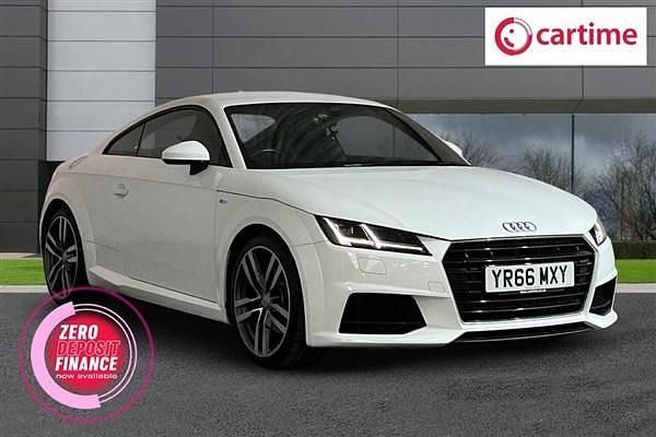 White Used 2016 Audi TT S-Line Coupe | £12,990 (Fair price) - Image 1/4