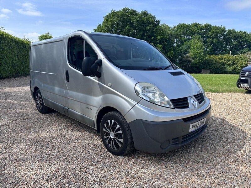 Silver Used 2012 Renault Trafic Van | £5,995 (Expensive) - Image 1/4