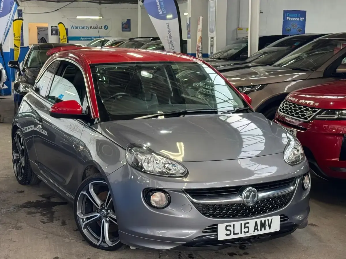 Used Vauxhall Adam Slam 150 HP (110 kW) 2015 Grey Hatchback