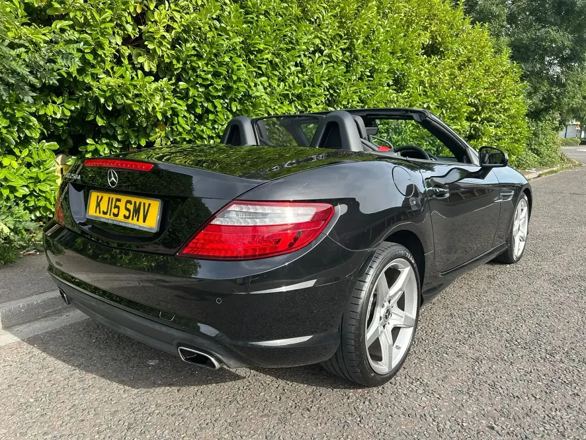 Used Mercedes SLK250 AMG 2015 Black Cabriolet