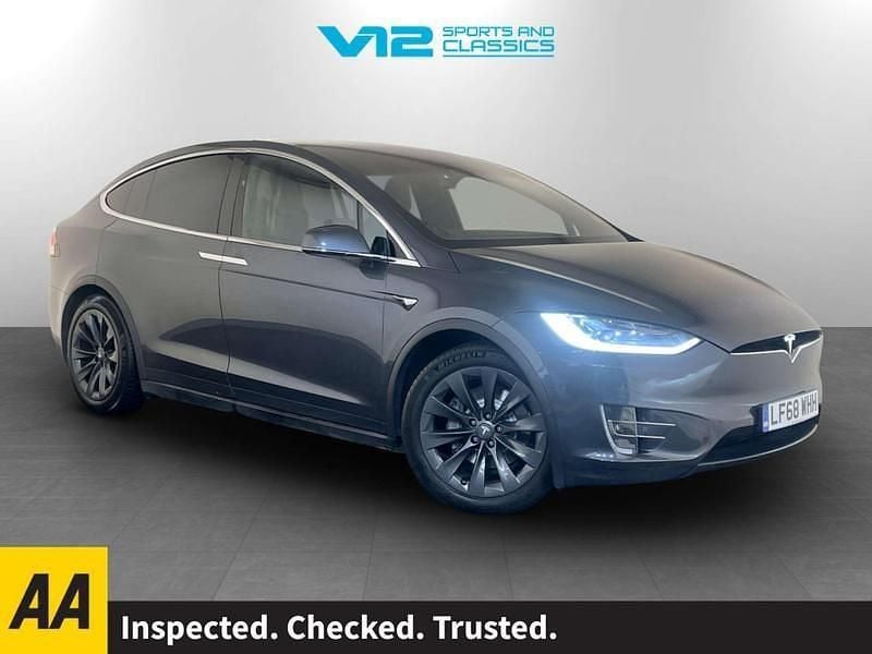 Grey Used 2018 Tesla Model X SUV | £22,395 (Fair price) - Image 1/3