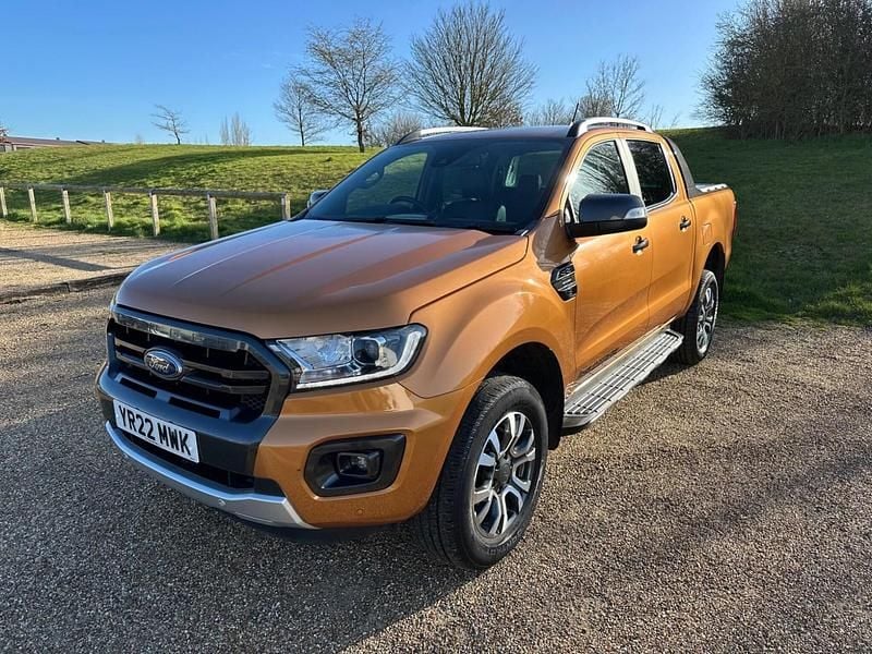 Used Ford Ranger Wildtrack 2022 Orange Pickup