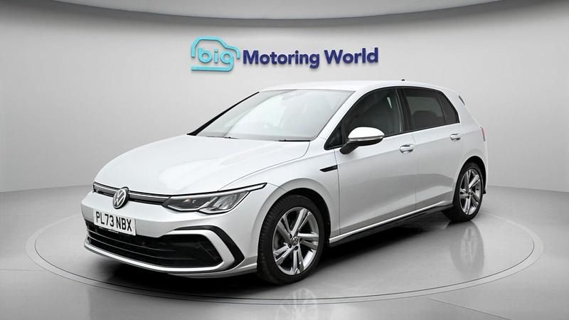 Used VW Golf VIII R-line 150 HP (110 kW) 2023 Silver Hatchback