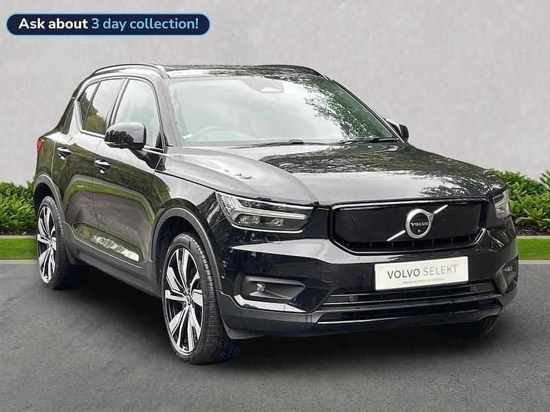 Black Used 2022 Volvo XC40 Pro SUV | £25,418 (Fair price) - Image 1/4