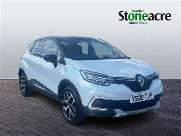 White/black Used 2020 Renault Captur GT-Line SUV | £11,117 (Fair price) - Image 1/4