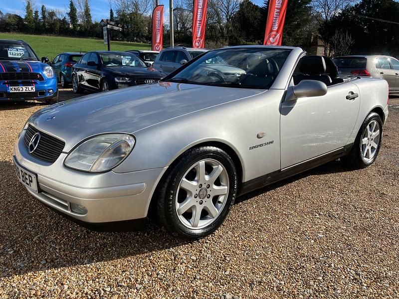 Used Mercedes SLK230 1998 Silver Cabriolet