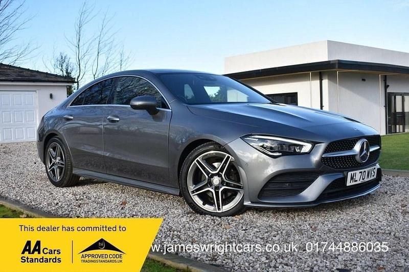 Used Mercedes CLA180 AMG Line Premium Plus 136 HP (100 kW) 2020 Grey Sedan