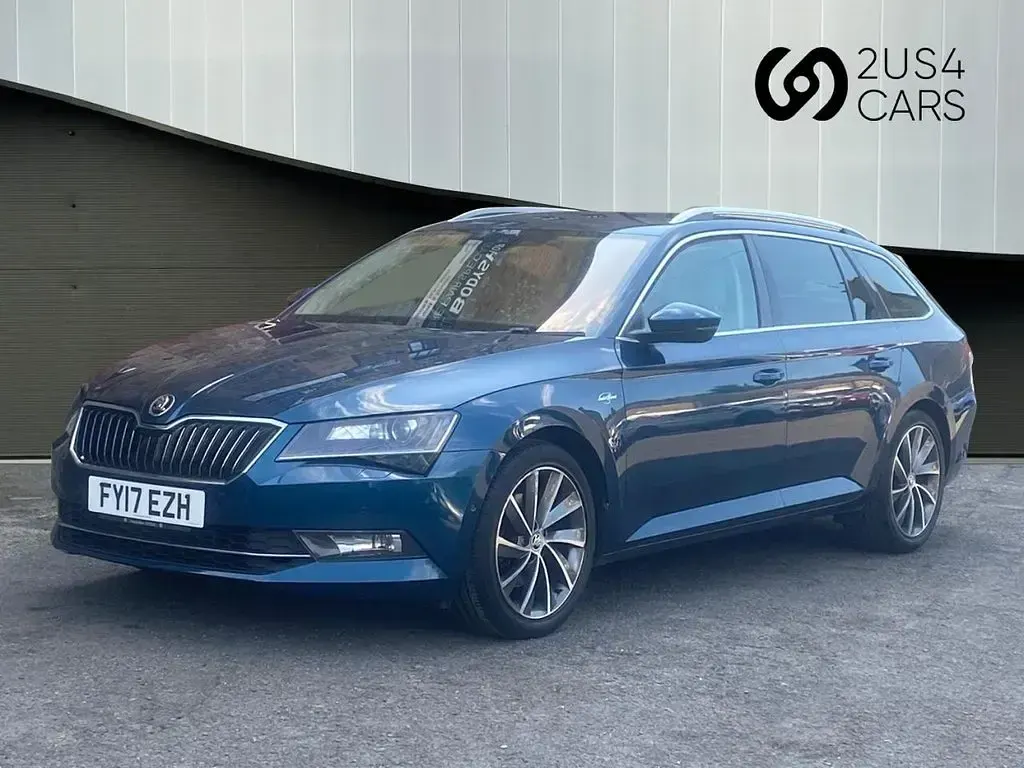Used Skoda Superb LAURIN & KLEMENT 190 HP (139 kW) 2017 Blue Estate