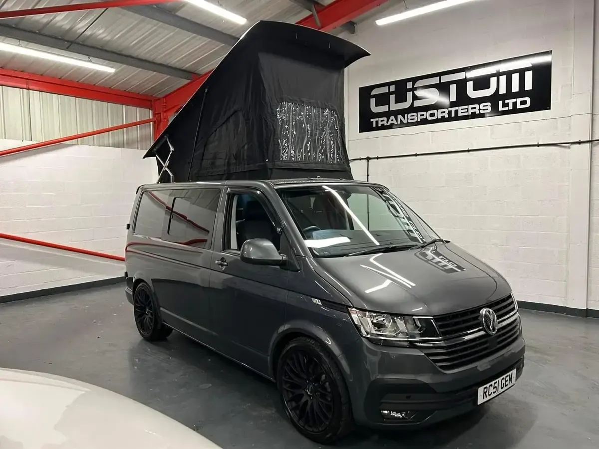 Used VW T6.1 Highline 150 HP (110 kW) 2021 Grey Van