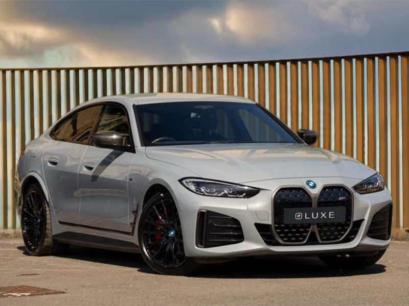 Grey Used 2022 BMW i4 Shadowline Sedan | £38,998 (Fair price) - Image 1/4