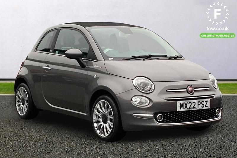 Grey Used 2022 Fiat 500 Dolcevita Cabriolet | £10,699 (Fair price) - Image 1/4