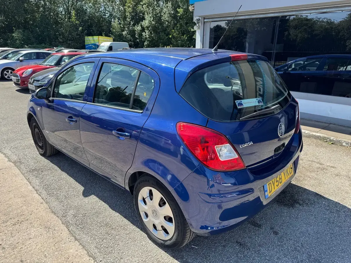 Used Vauxhall Corsa Club 2008 Blue Hatchback