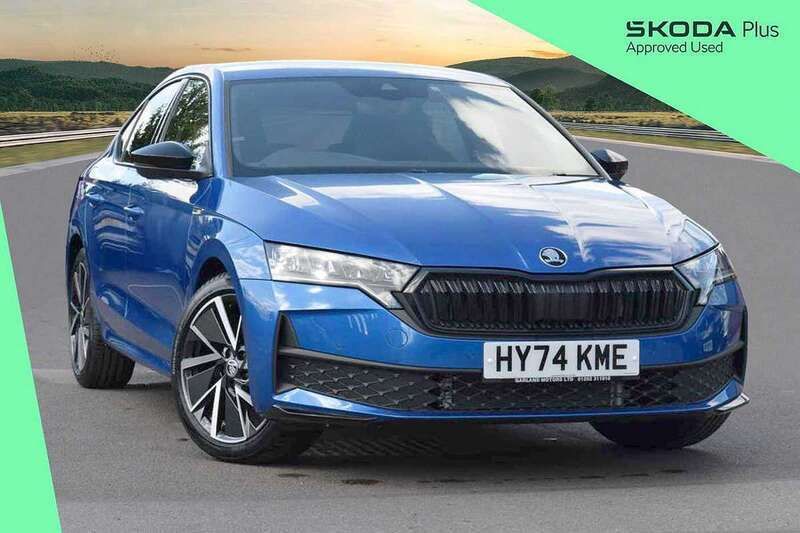 Blue Used 2024 Skoda Octavia SportLine Hatchback | £25,900 - Image 1/4
