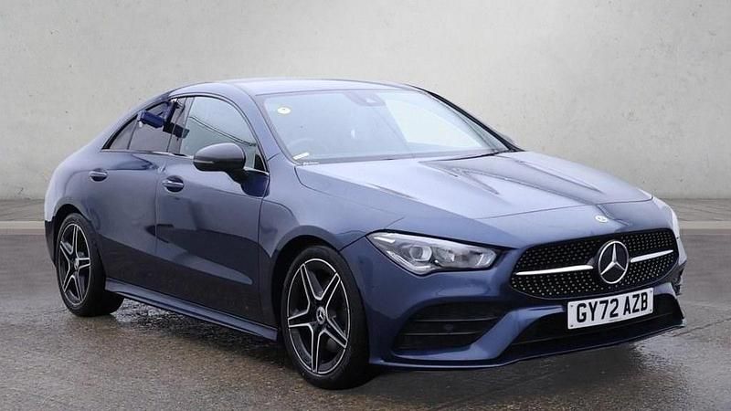 Blue Used 2022 Mercedes CLA200 Executive Coupe | £20,499 (Fair price) - Image 1/4