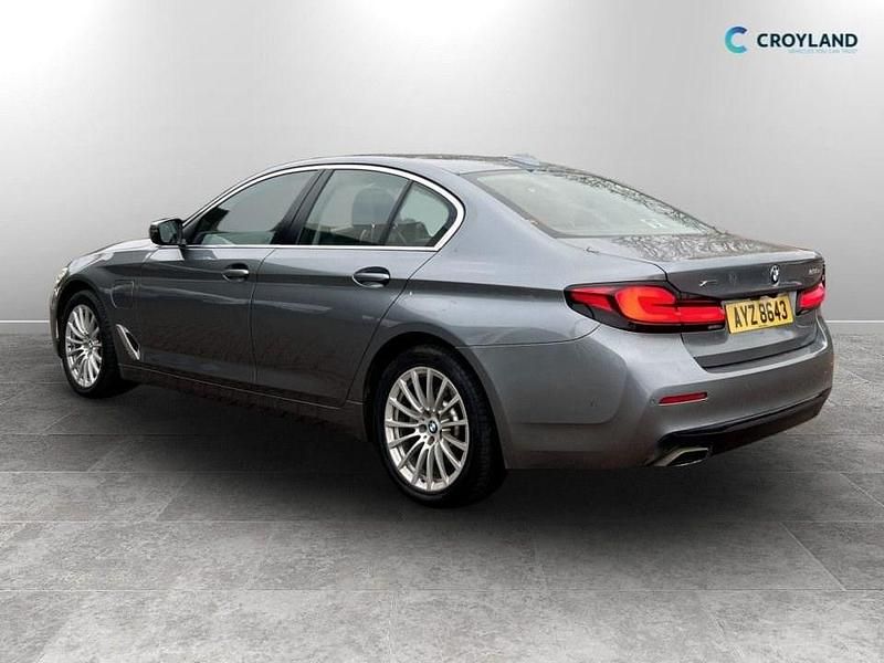Used BMW 530e Comfort Edition 2021 Blue Sedan