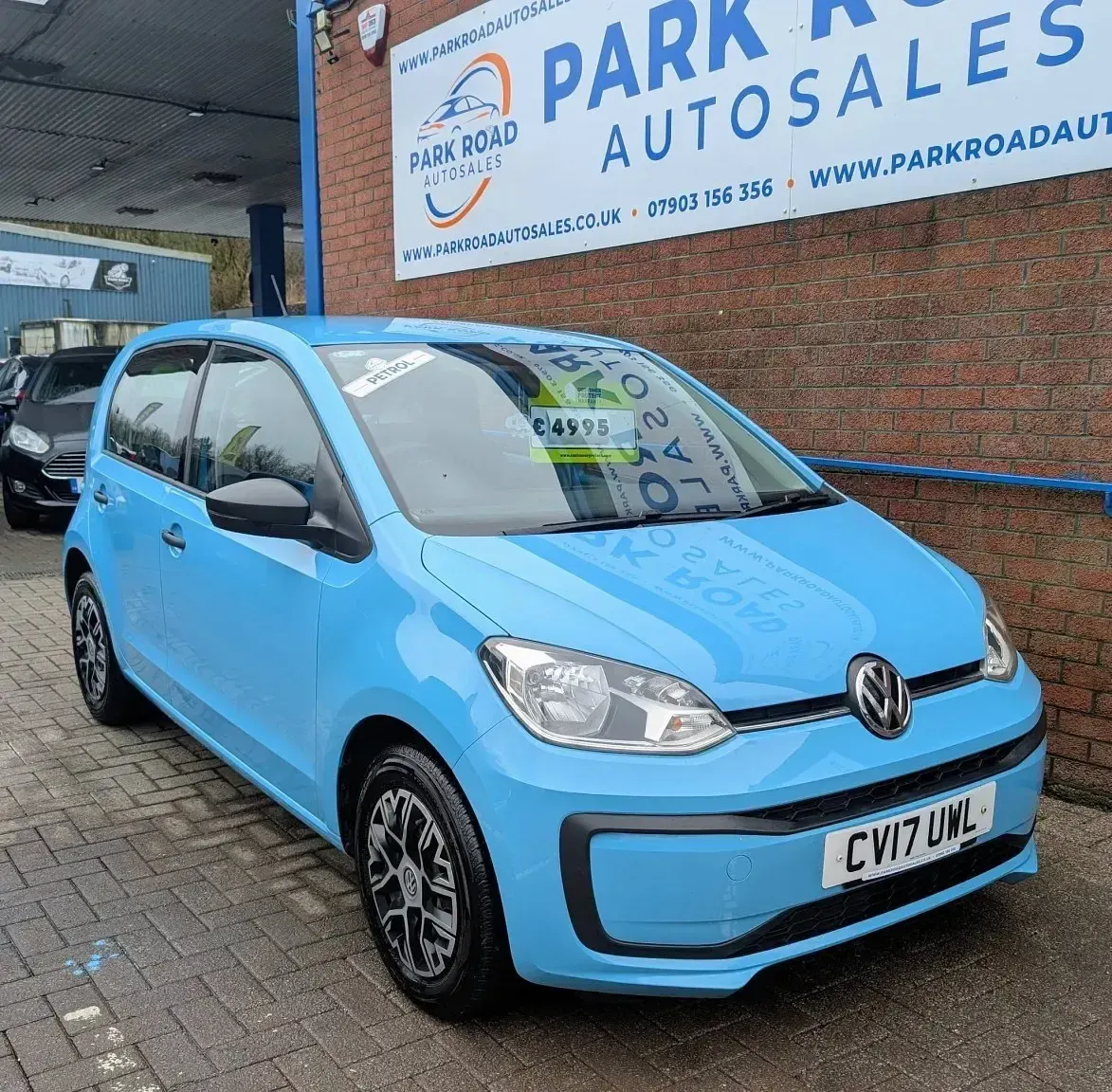 Używany VW up! take up! 2017 Niebieski Hatchback