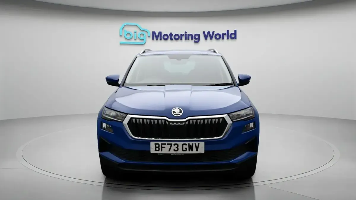 Used Skoda Karoq SE L 150 HP (110 kW) 2023 Blue SUV