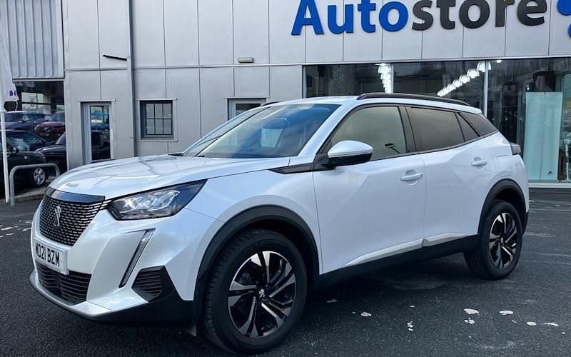 Used Peugeot 2008 Allure 110 HP (80 kW) 2021 White SUV