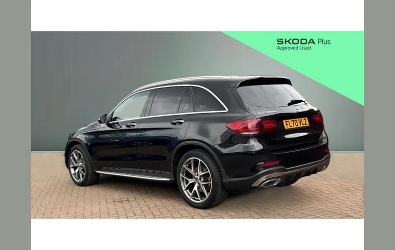 Used Mercedes GLC300 AMG Line Premium 241 HP (177 kW) 2020 Black SUV