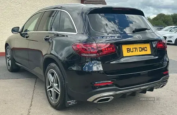Used Mercedes GLC220 AMG line 194 HP (142 kW) 2022 Black SUV