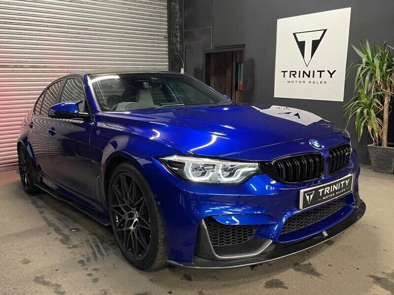 Blue Used 2018 BMW M3 Competition Edition Sedan | £37,995 (A bit pricey) - Image 1/4