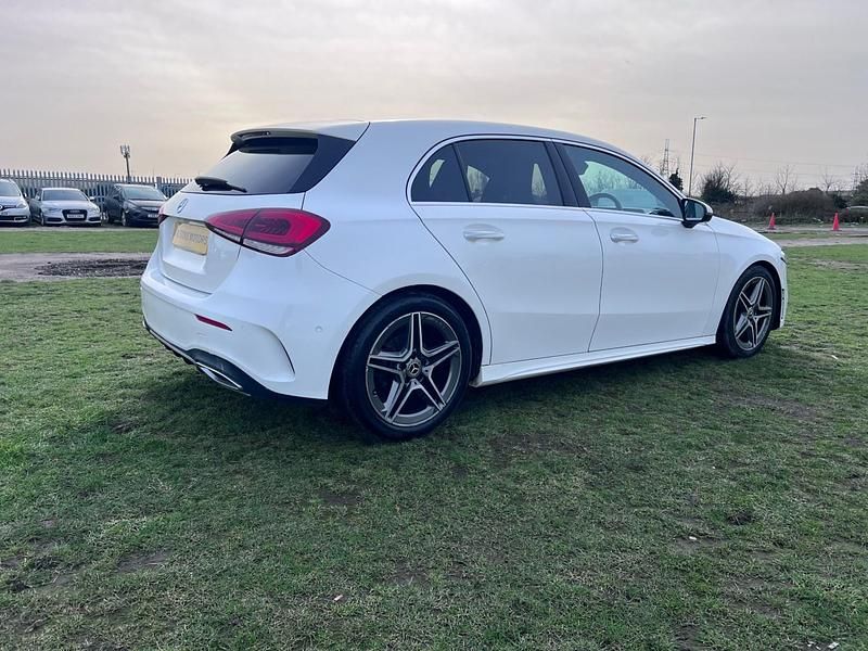Used Mercedes A150 AMG line 150 HP (110 kW) 2019 White Hatchback