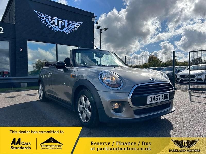 Silver Used 2018 Mini Cooper Cabriolet Cabriolet | £8,395 (Good price) - Image 1/4